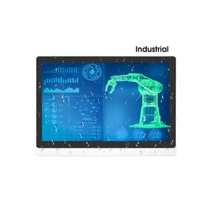 Touchacha pos kiosk gaming, 15.6 17.3 19.1 21.5 polegadas tft lcd monitor industrial capacitivo tela sensível ao toque