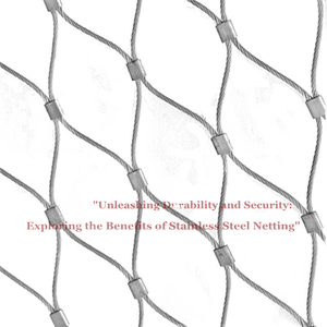 304 Roestvrijstalen Volière-Gaas En Touwgaas Voor Dieren-Tweeledig Veiligheidsnet Tegen Val - Product Image 2