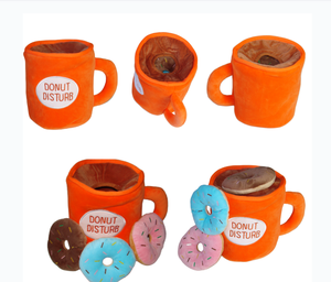 Voedselmaatjes Interactieve Pluche Puppy Hond Speelgoed Schattig Piepend Piepend Verstoppertje Zoeken Huisdier Beweging Speelgoed - Product Image 1