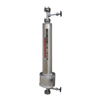 Magnetic Bypass Level Indicator with Remote Diaphragm Alarm Switch Control Switch 300-15000mm Range 10mm Accuracy