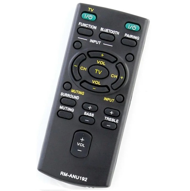 RCU Hot Sale in Stock Customized Control Unit Remote Control RM-ANU192 Remote for Sony Soundbar Control