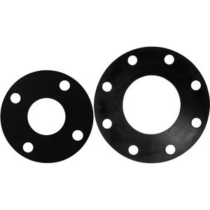 DN 65 FLANGES น้ำมันและเครื่องกลซีลยางไนไตรล์ PTFE NBR ซิลิโคน FKM 8หลุมอุตสาหกรรมใช้กลขนาดเส้นผ่าศูนย์กลาง3มิลลิเมตร - Product Image 2