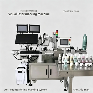 Máquina de Marcado Láser UV Automática de Doble Cara para Productos Químicos Diarios con Inspección de Datos y Rechazo Automático de Defectos, Cumple con Chestny Znak - Product Image 5
