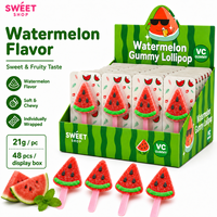 Bonbons gélifiés rafraîchissants saveur melon rouge et vert en vrac, friandises pour enfants, idéales pour les fêtes, qualité alimentaire
