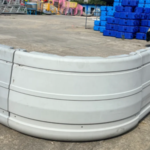 Pont flottant en forme de C, moulé par soufflage, couleur personnalisée, durable, pour maison flottante, <span class=keywords><strong>villa</strong></span>, ou bateau-maison - Product Image 1
