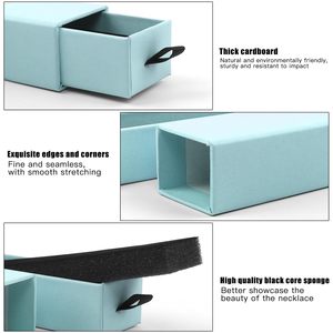 Caja de Cartón Rígido con Logotipo Personalizado para Joyería, con Cajón Deslizante, Laminación Mate y Forro de Esponja para Pequeñas Empresas - Product Image 3