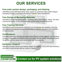 CNLONQ ODM/OEM Boîtier de Combinaison Solaire Photovoltaïque Connecté au Réseau DC1000V 1/2/3/4/5/6 Chaînes 32A avec Isolateur, Protection Contre les Surtensions et Fusible IP65