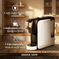 Petits appareils électroménagers pour la cuisine, machine à café multi-capsules Cafe Cappuccino pour les entreprises