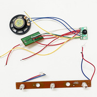 Carte PCBA pour pistolet électrique Xinxing, matériau FR-4, circuit de contrôle sonore, lumineux et musical, assemblage SMT COB OEM, moteur non inclus