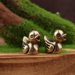 Statuette <span class=keywords><strong>in</strong></span> Metallo a Forma di Anatra <span class=keywords><strong>in</strong></span> Ottone, Artigianato <span class=keywords><strong>in</strong></span> <span class=keywords><strong>Bronzo</strong></span>, Graziose Decorazioni da Scrivania a Forma di Anatra - Product Image 2