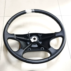 Volante <span class=keywords><strong>in</strong></span> Pelle <span class=keywords><strong>PVC</strong></span> di Stile Sportivo, Materiale Premium, Sicurezza Migliorata, Adatto per Bus di Lusso - Product Image 2
