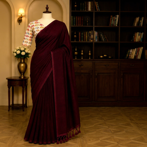 Presentando el Nuevo Tejido de Algodón Khadi para Sarees y Blusas, 0.80 metros, Magic - Product Image 1
