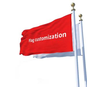 Bandera Nacional Roja y Blanca con Impresión Personalizada de Todos los Países, Bandera Nacional Verde y Negra con Logotipo - Product Image 1
