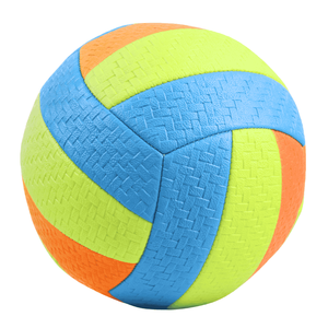 Aiju Palloni da <span class=keywords><strong>Pallavolo</strong></span> a Tre Colori Cuciti a Macchina in PVC per Allenamento a Prezzo Conveniente - Product Image 4