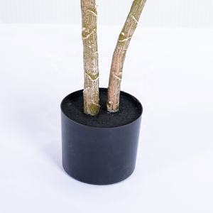 Planta Artificial Decorativa para Interiores, Tipo <span class=keywords><strong>Schefflera</strong></span> Microphylla Merr, con Hojas Grandes, <span class=keywords><strong>de</strong></span> Plástico Ecológico, 120 cm - Product Image 5