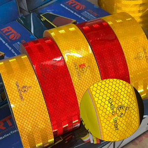 เทปสะท้อนแสง E-Mark ECE104R สำหรับรถพ่วง ขนาด 2 นิ้ว เทปติดตัวรถบรรทุก วัสดุสติกเกอร์ปริซึม สำหรับยานพาหนะ - Product Image 6