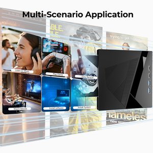 Ver películas de copia de seguridad de datos Multifuncional CD Writer Burners Unidad óptica USB Reproductor de DVD externo Unidad de lector de tarjetas - Product Image 6