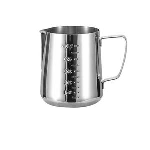 Jarra de acero inoxidable 304 para arte latte con graduaciones, taza para espumar leche, utensilio de café para uso de barista - Product Image 5
