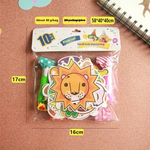 Fábrica de China Fiesta de cumpleaños para niños Dibujos animados Blow Dragon Toy Plastic Clown Whistle Roll Trompeta Cheer Stall Props - Product Image 2