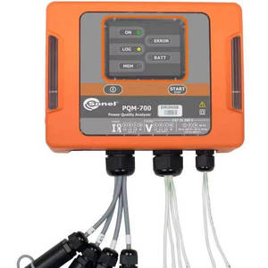 เครื่องวิเคราะห์คุณภาพ SONEL S.A. PQM-700 ระดับ S ความแม่นยำสูง ป้องกันน้ำและฝุ่นระดับ IP67 อุปกรณ์ทดสอบพลังงานอิเล็กทรอนิกส์แบบครบวงจร 220V - Product Image 1