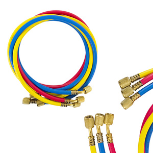 Ball Valve Manifold Gauge Set AC Refrigeration Tool for Automotive Refrigeration for <b>Car</b> Repair - Product Image 6