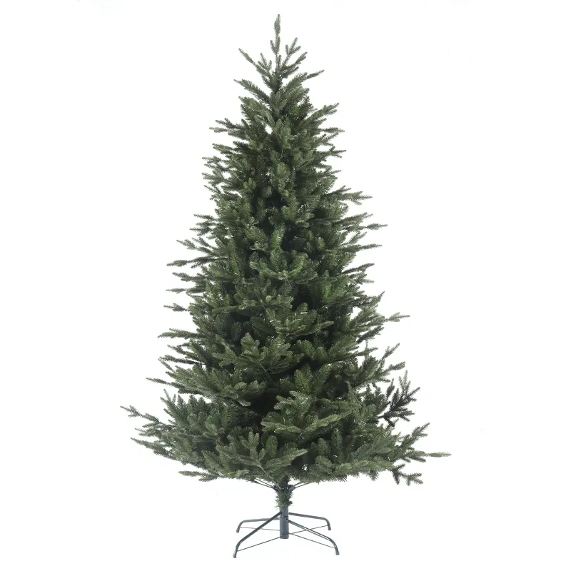 3FT-8FT Simulation Unique fireproof PE PVC mixed Christmas Tree Falling Tree Holiday decorations Christmas products