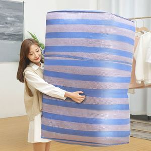 Nylon Duffel <b>Heavy</b> Duty Custom Size Large Capacity Luggage Nylon Woven Moving Storage Bag Pack - Product Image 3