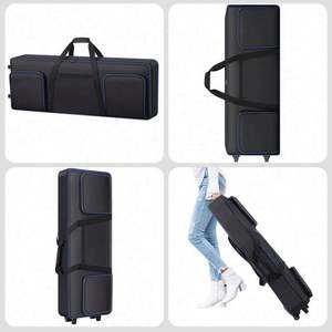 Usine BSCI, piano électrique personnalisé à 88 touches, sac de transport pour clavier avec roulettes amovibles, étui de transport pour clavier, orgue électronique - Product Image 2