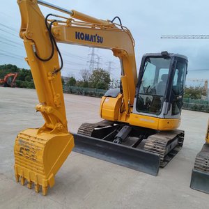 Les machines de construction d'excavatrice komatsu 78 d'occasion d'origine ont utilisé l'excavatrice hydraulique komatsu pc78 7 tonnes à vendre - Product Image 3