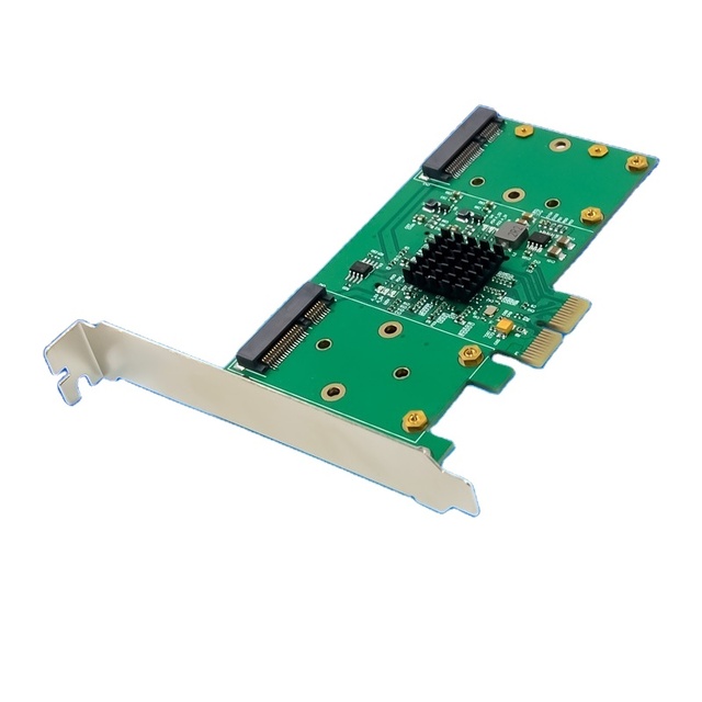 Marvell 88SE9230 PCIe x2 to 4 Port mSATA SSD RAID Controller Card 6Gbps Internal Expansion Adapter