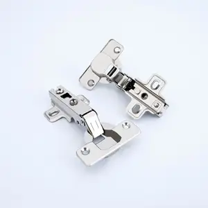 3/8" Insert Self Closing Semi Concealed Wrap Hinge For Shoe Cabinet