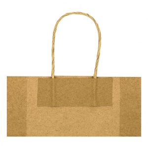 <b>Small</b> Kraft Paper Bags with Handles <b>Gift</b> Craft Grocery Shopping Retail Party Favors Wedding Sacks Lightweight Paper Bags - Product Image 3