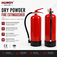 Vente directe d'usine, certification CE, extincteur portable de 6 kg, extincteur à poudre sèche ABC, vente en gros