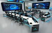 Console industrielle intelligente en aluminium sur mesure Kesino, certifiée CE, pour centre de commande, salle de contrôle, console technique