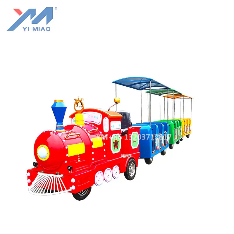 2023 amusement park electric mini amusement train to world