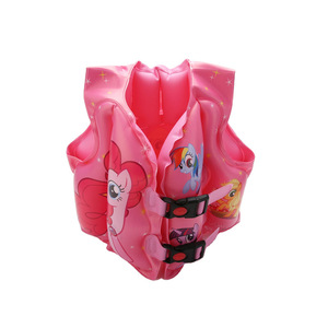 Gilet de sauvetage gonflable pour enfants, design de dessin animé, flottabilité 50n, équipement de flottation de sécurité pour enfants, matériel de natation et de sports nautiques en PVC - Product Image 4