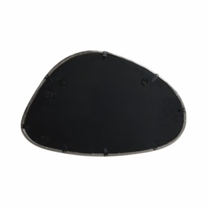 Specchio da parete asimmetrico con cornice moderna in metallo per camera da letto, bagno e decorazione vanità - Product Image 6