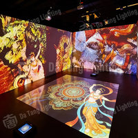 Sistema de Proyección Inmersiva 3D para Espacios de Exhibición con Pantalla Digital Interactiva de Pared y Experiencia Multisensorial