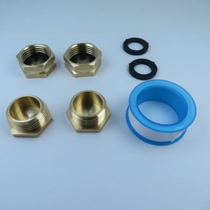 Brass Garden Hose End Caps 3/4 Inch Male Threaded Durable Pipe Plugs For Outdoor Water Connectors - Product Image 4