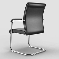Chaise de bureau pivotante en cuir moderne bon marché fabriquée en Chine, prix des meubles, chaise de visiteur de bureau, chaise de bureau pour enseignant
