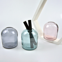 Bouteille en verre de 400 ml pour diffuseur à bâtonnets avec bouchon couronne, pour parfum d'ambiance et scellant aromatique