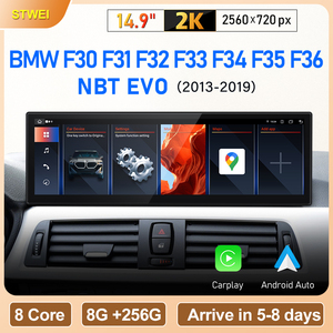 Lecteur multimédia Android 14,9 pouces pour voiture, GPS, navigation, autoradio pour BMW Série 3 F30 F31 F32 F33, CarPlay sans fil, Android Auto - Product Image 2