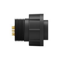 Connecteur Électrique Moulé 5A Taille C 9 Broches, Capteur de Pression Faisceau de Câbles Mâle/Femelle 250V IP67 Usage Industriel 10m Ohm Max