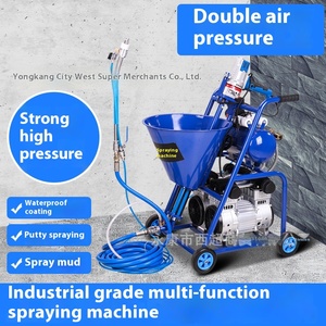 Pistolet pulvérisateur multifonction haute pression <span class=keywords><strong>pour</strong></span> revêtements imperméables, machine à projeter le coulis, le ciment, le polyuréthane et la peinture - Product Image 2