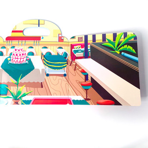 Libro personalizado para bebés, silencioso y ocupado, el mejor regalo <span class=keywords><strong>de</strong></span> Navidad para niños, libro <span class=keywords><strong>de</strong></span> pegatinas para actividades alimentarias, libro <span class=keywords><strong>de</strong></span> entrenamiento Mindfulness - Product Image 4