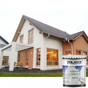 High Quality Environmentally Friendly Water-Based Weatherproof Elastic Flat Latex Paint For Exterior Wall