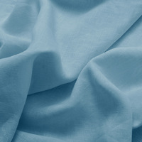 Tissu Popeline Tissé en Chanvre 100% Biologique Super Large 290CM Teint pour Literie et Rideaux Textile de Maison