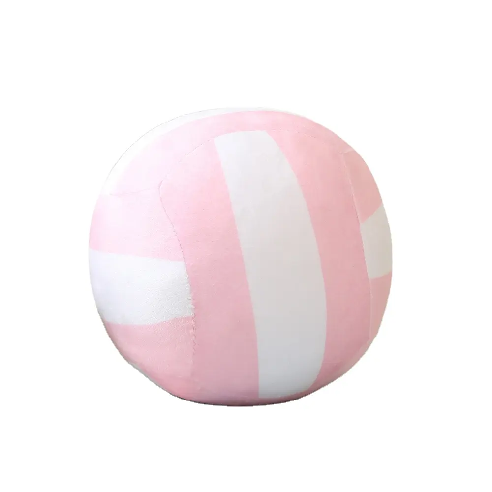 Neues Design heißer Verkauf niedlicher mehrfarbiger Kinder weiches Zeug Puppe Plüsch Volleyball ball Stofftier