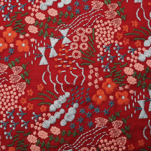 Tissu de broderie en coton personnalisé pour robes de soirée de luxe et robes exclusives avec option de marque - Product Image 1