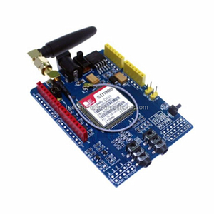 HAISEN <span class=keywords><strong>SIM900</strong></span> GPRS/<span class=keywords><strong>GSM</strong></span> Khiên Ban Phát Triển Quad-Band 850/900/1800/1900MHz 4 tần Số <span class=keywords><strong>GSM</strong></span> GPRS SMS PCB Mô-đun - Product Image 2